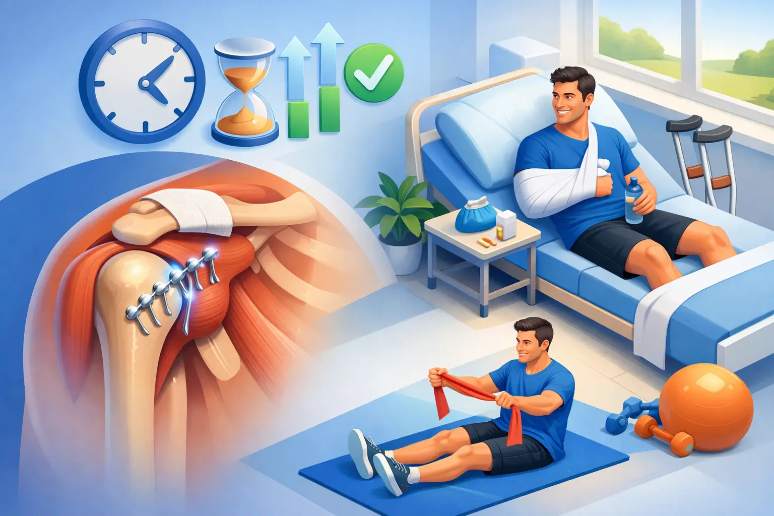 Cirurgia do ombro: tempo de recuperação real