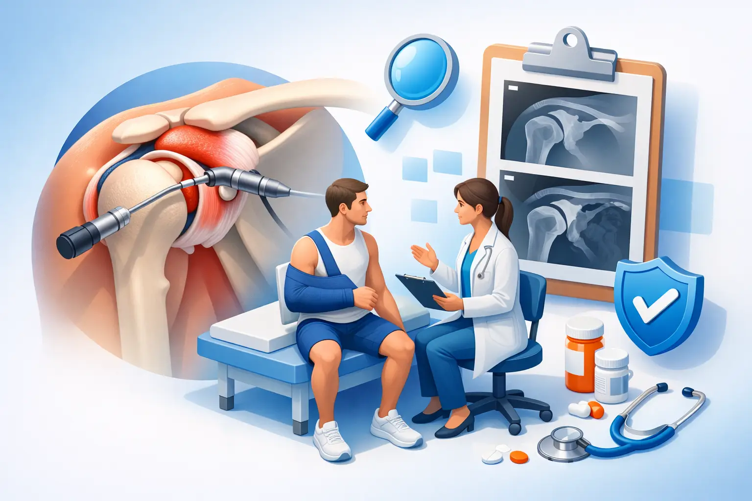 Cirurgia no ombro é segura? Saiba o que avaliar