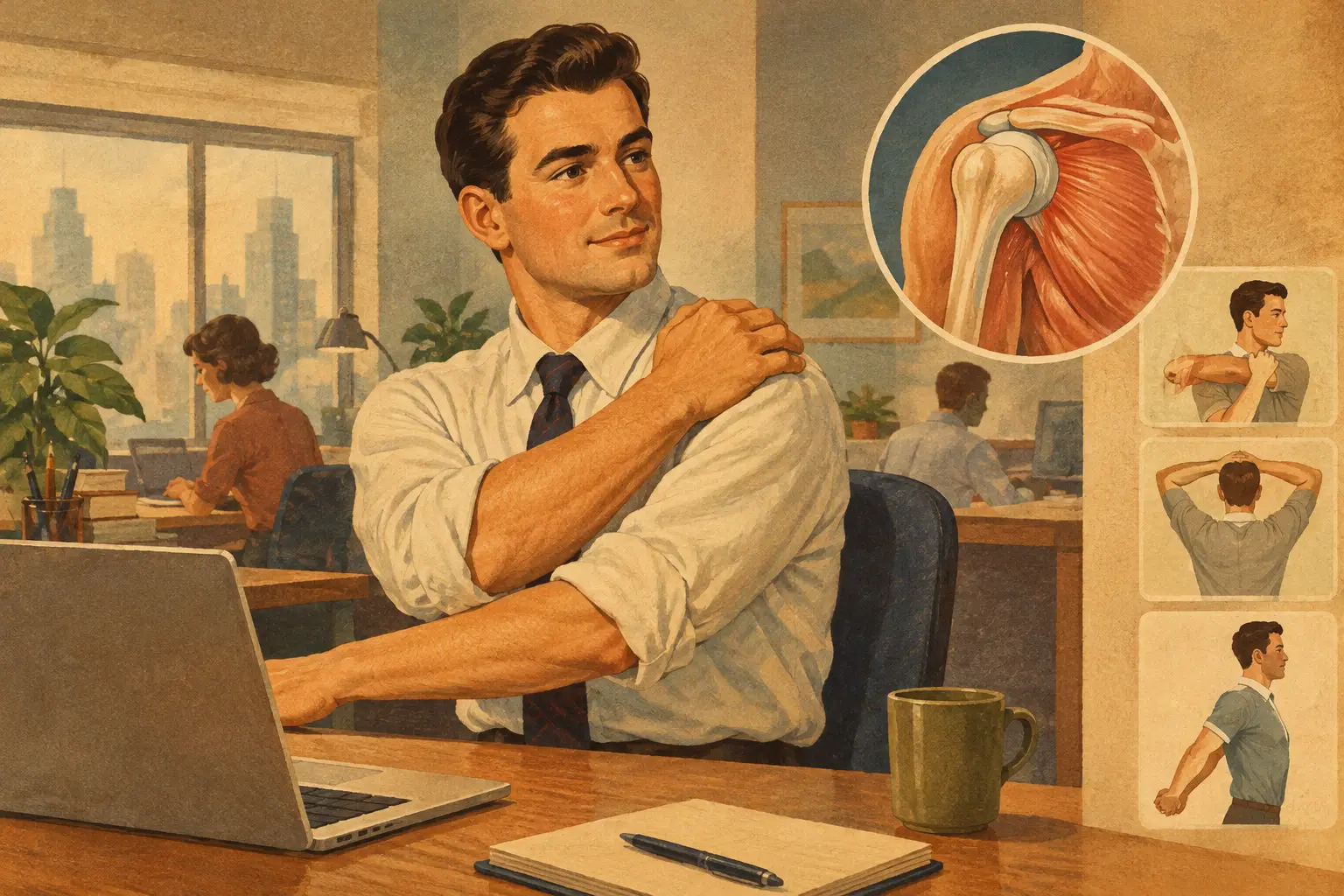 Como proteger o ombro no trabalho sem perder rendimento