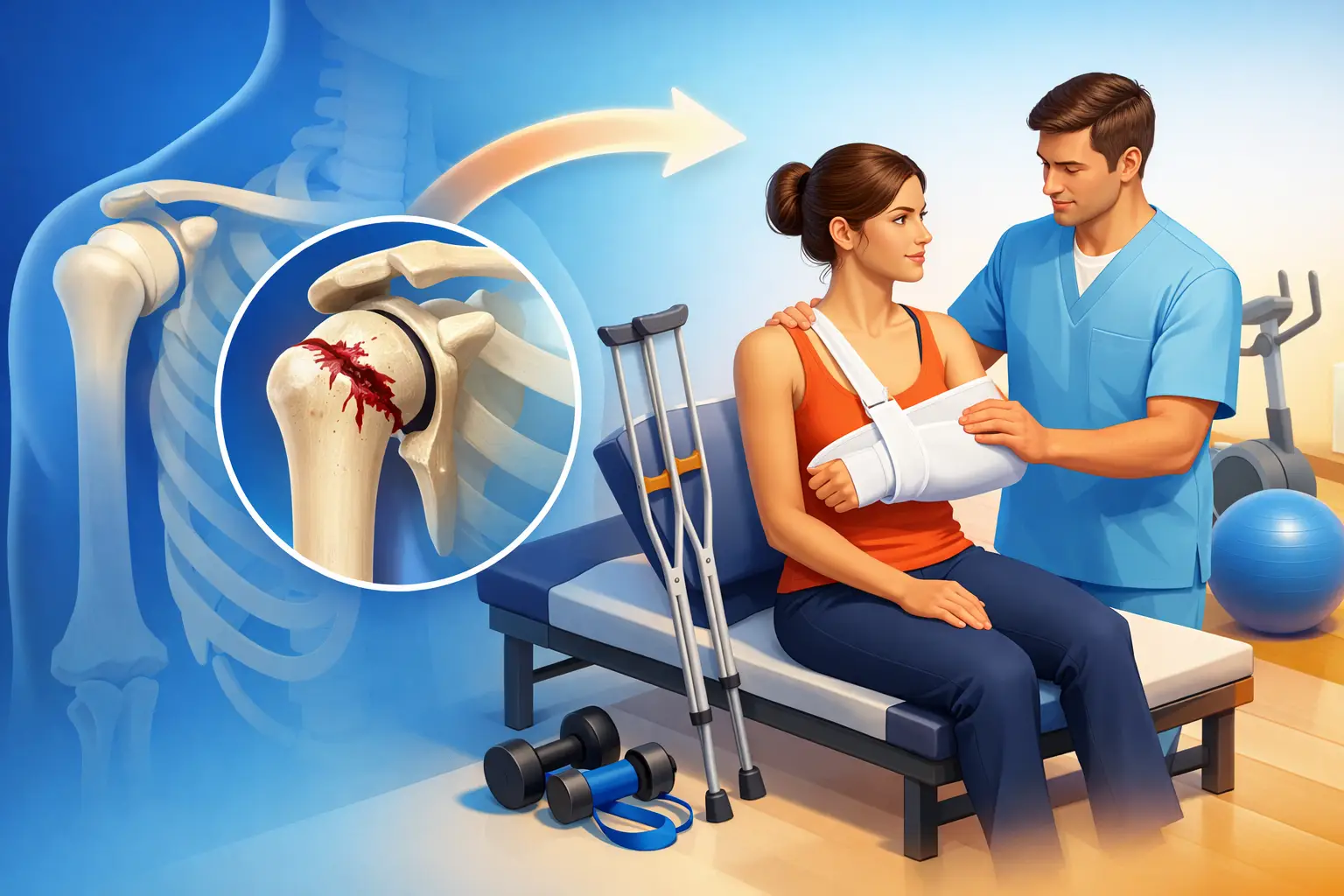 Fratura do úmero proximal e a recuperação