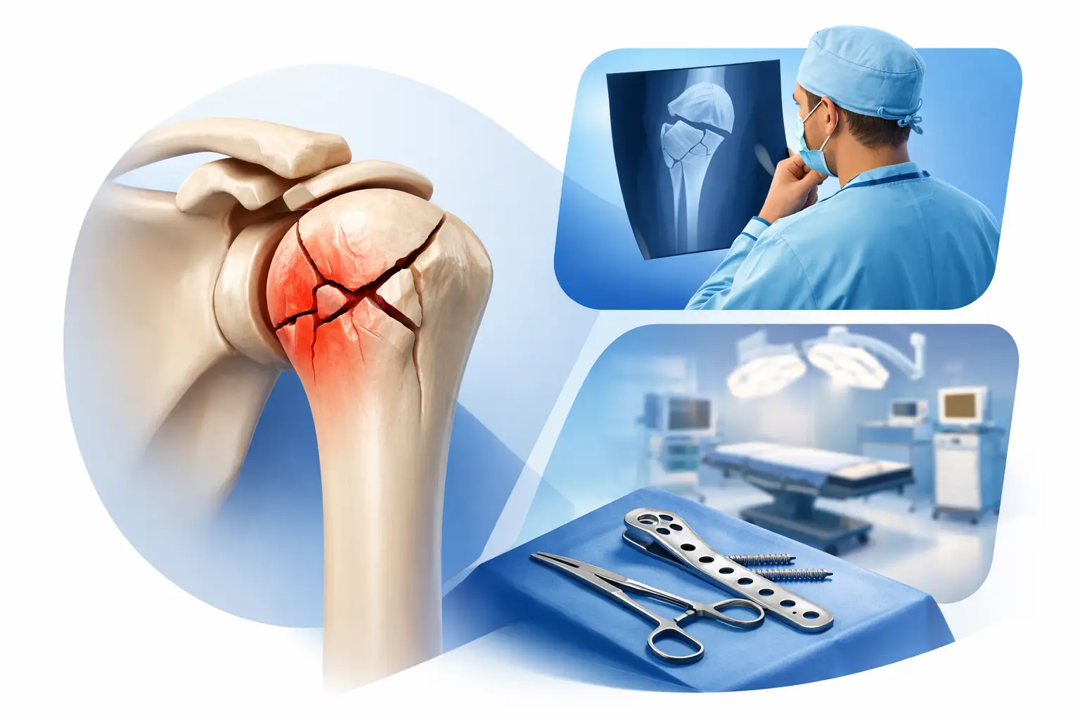 Fratura proximal do úmero precisa cirurgia?