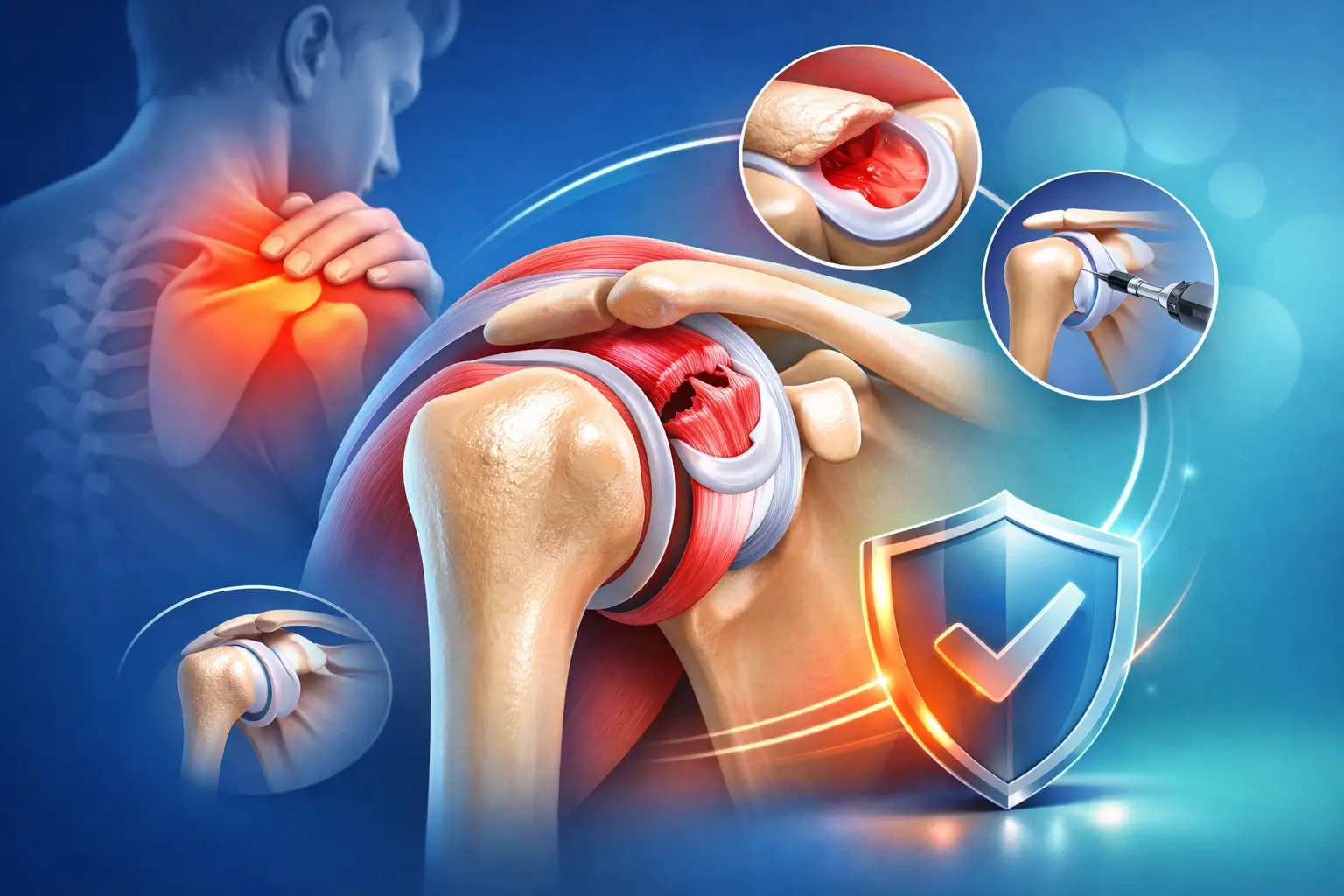 Guia para lesão labral do ombro com segurança