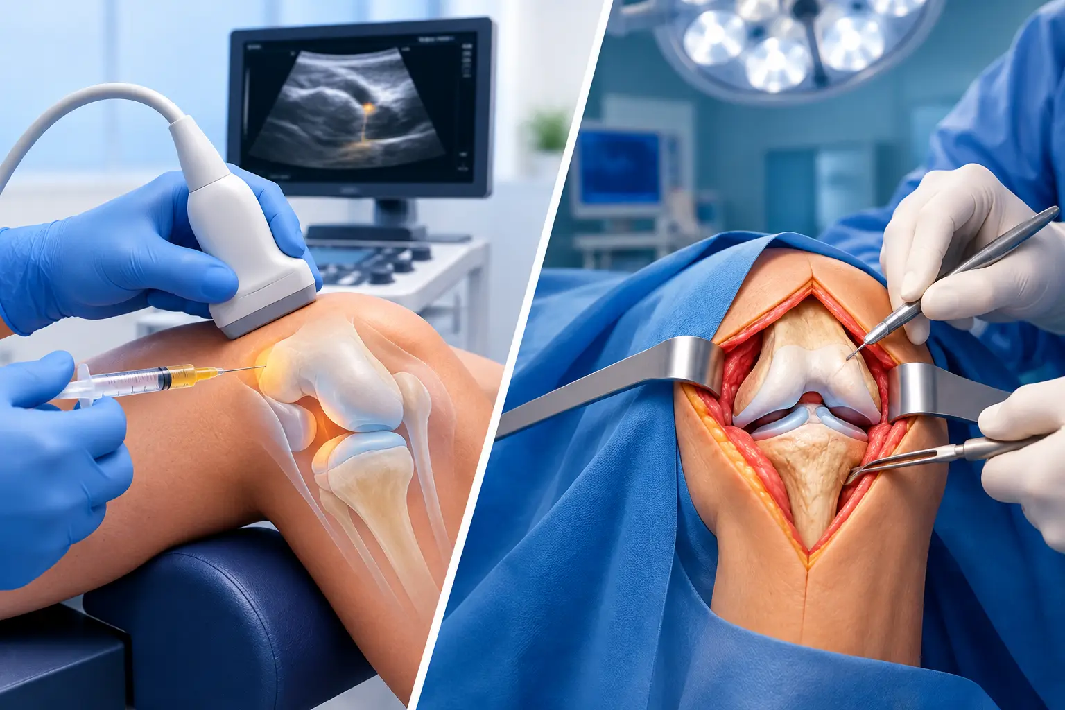 Infiltração guiada versus cirurgia: quando indicar