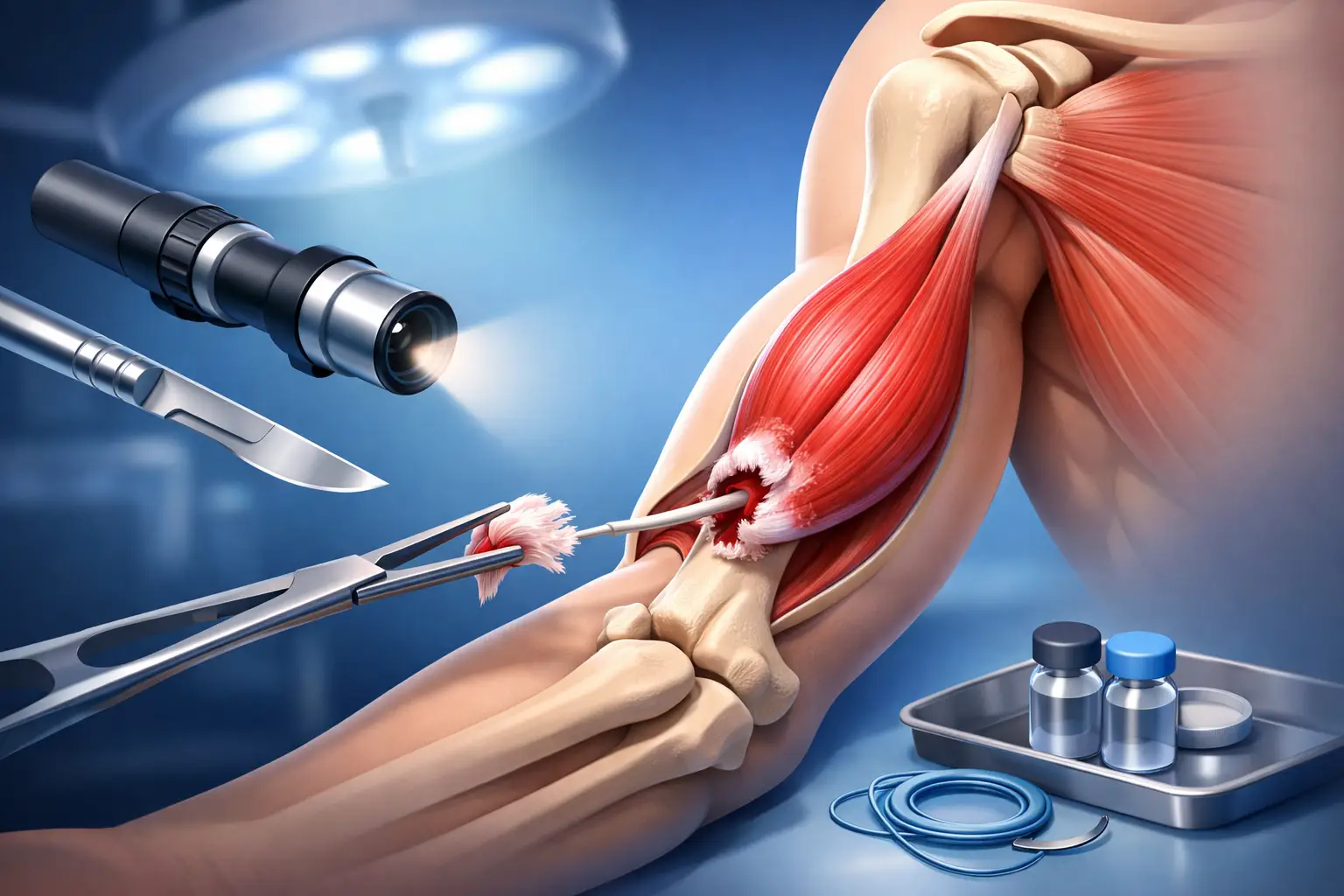 Ruptura distal do bíceps exige cirurgia?